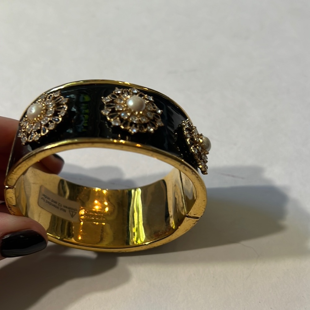 Kate spade pearl and crystal bangle